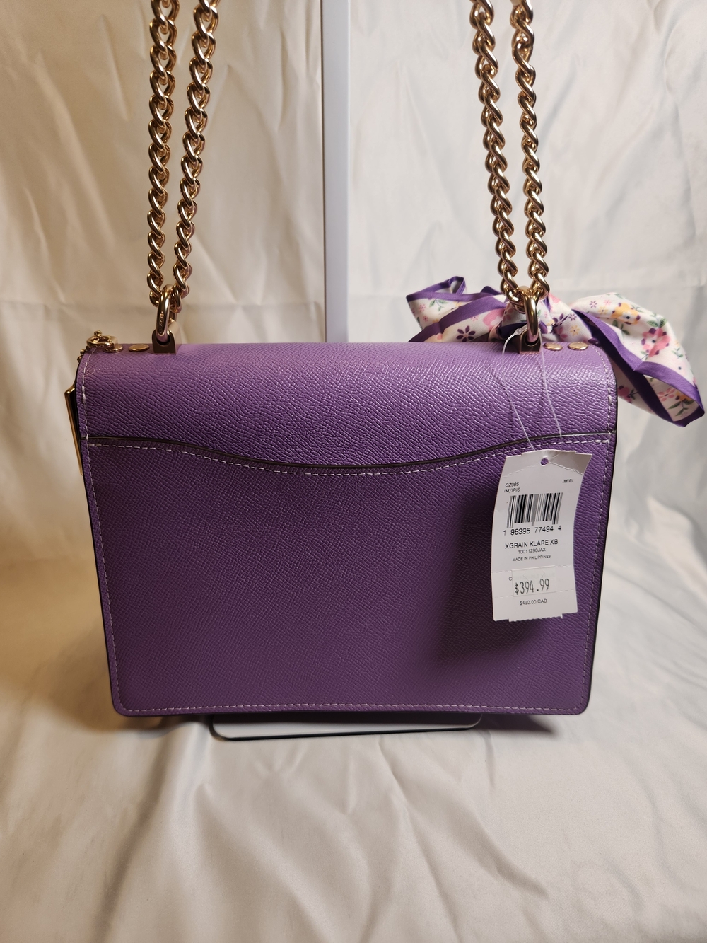 Coach Klare Crossbody Bag in the color Iris (Style Number: CZ985) - Picture 2 of 7